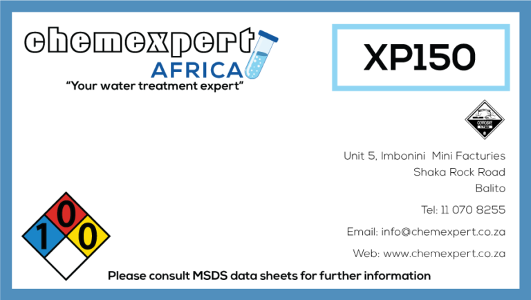 chem expert XP150 Label